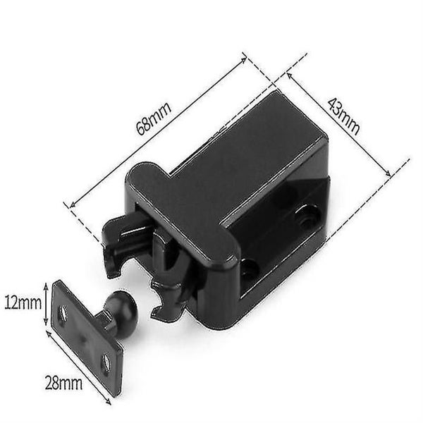 6 Piece Push To Open Cabinet Touch Release Latches Non Magnetic Drawer Latches C Carousel 3