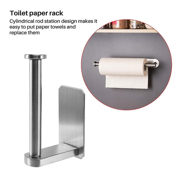 Adhesive Toilet Paper Holder-bathroom Toilet Paper Holder Stand No Drilling Stai Carousel 2