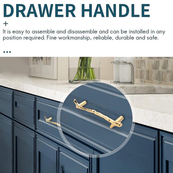 4 Pieces Of Cabinet Handle Bifurcated Drawer Handle Kitchen Single Hole Knob Dre Carousel 2