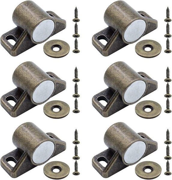 6 Pieces Closet Door Magnet - Magnetic Door Latches - With 6 Washers And 18 Scre Carousel 1