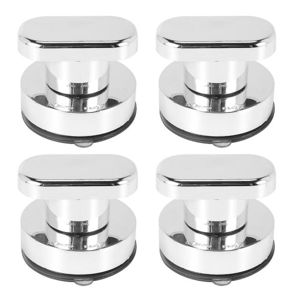 4x Sucker Handle Door Refrigerator Drawer Bathroom Pull Knob Wall Mount Handrail Carousel 1