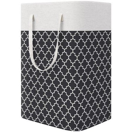 Laundry Basket Hamper Large Collapsible with Carry Handles Clothes Hampers 75L Carousel 1