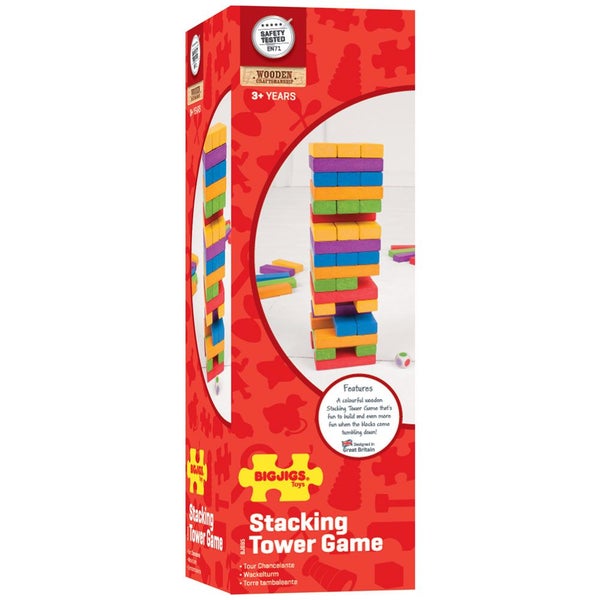 Bigjigs Toys Stacking Tower Carousel 3