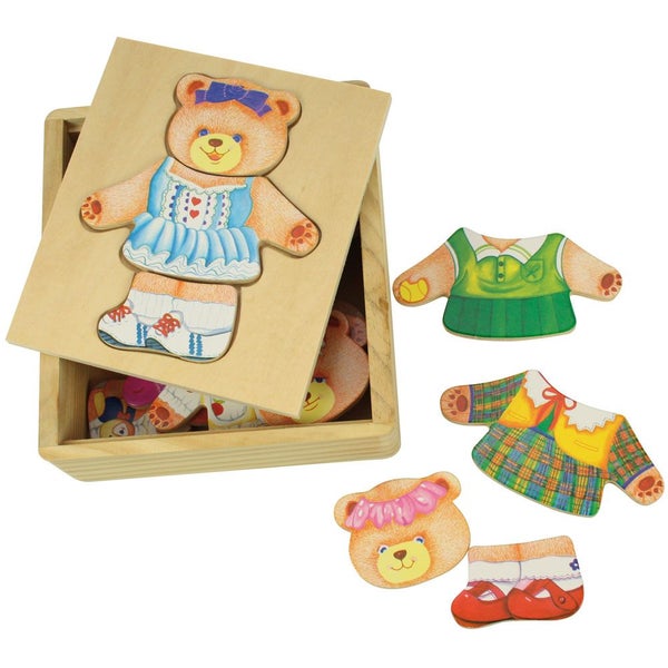 Bigjigs Toys Dress Up Mrs Bear Carousel 1