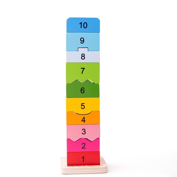 Bigjigs Toys Number Tower Carousel 1