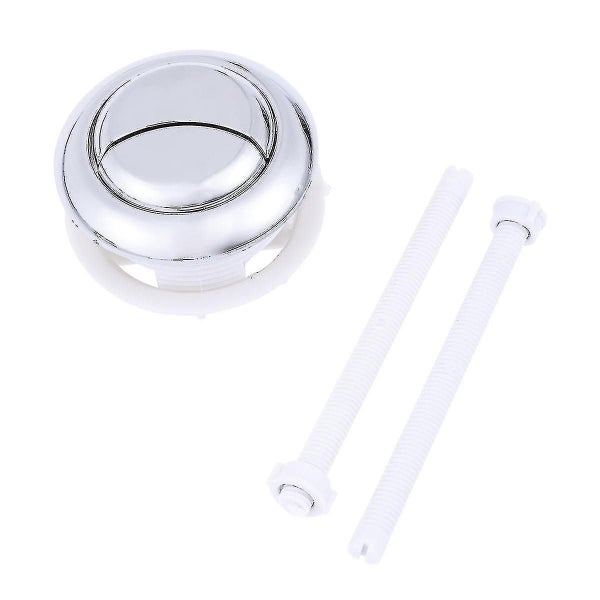 48mm Dual Flush Toilet Water Tank Push Buttons With Rods Toilet Accessory (silve Carousel 1