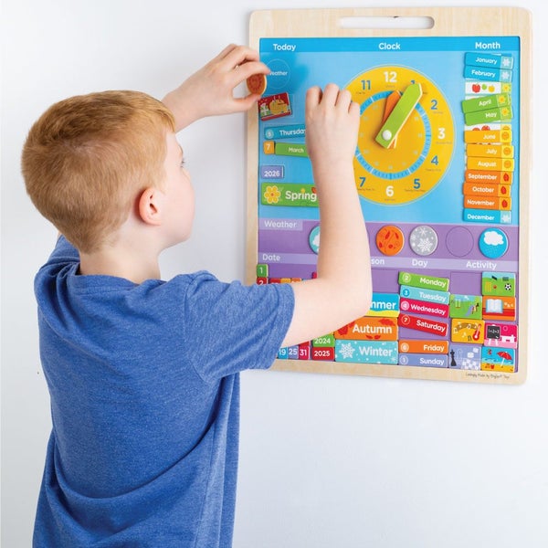 Bigjigs Toys Magnetic Weather Board Carousel 2