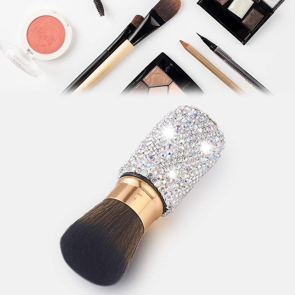 Bling Make Up Brush Crystal Makeup Travel Brushes Blusher Rhinestone Cover Found Carousel 4