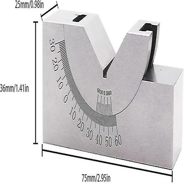 Angle Gauge Angle V Blocks Ap25 90adjustable High Precision For Milling Lathe Wi Carousel 2