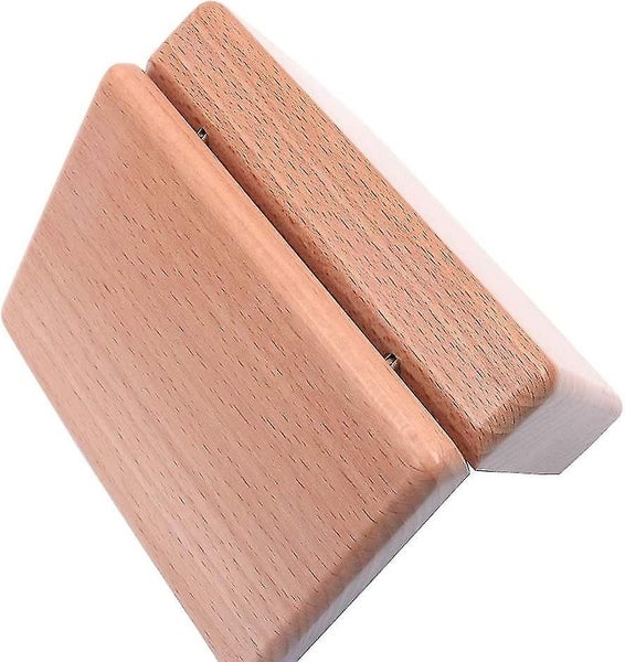 Beech Solid Wood Small Jewelry Storage Box Case For Rings Stud Earrings Necklace Carousel 5