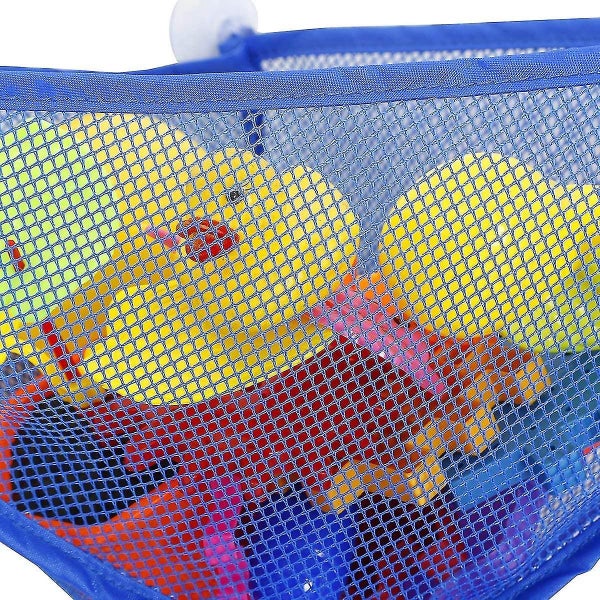 Bath Toy Organizer, Kids Bath Toy Storage Net & Corner Shower Caddy Bag With 3 S Carousel 2