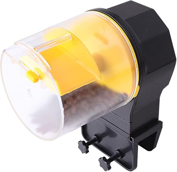 Automatic Fish Feeder Aquarium Automatic Feeding Timer Moisture-proof Feeding Bo Carousel 1