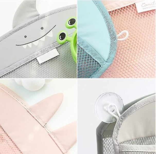 Baby Cute Bathtub Toy Storage Bag Bath Toys Mesh Bag Carousel 4