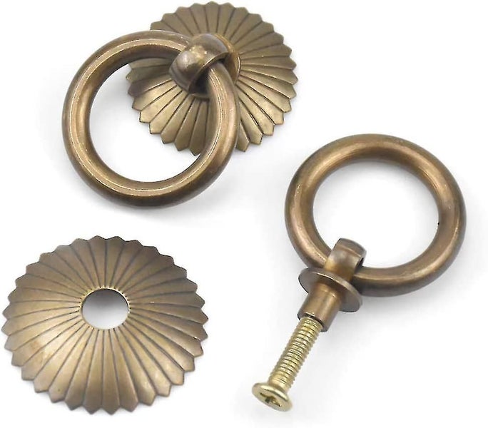 Antique Drawer Handles, Retro Drawer Ring Knobs, Kitchen Cabinet Cupboard Door R Carousel 5