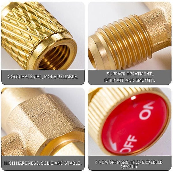 Air Conditioning Refrigerant Safety Valve R410a R22 1/4 Inch,b Carousel 5