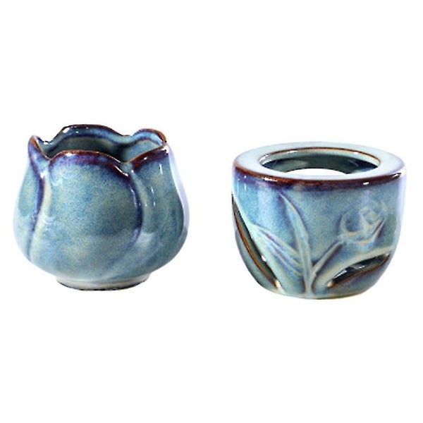 Aromatherapy Furnace Candle Lamp Decoration Bedroom Essential Oil Ceramic Candle Carousel 2