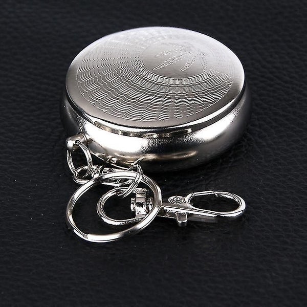 Alloy Electroplating Household Ashtray Creative Mini Portable Ashtray Compact2pc Carousel 2