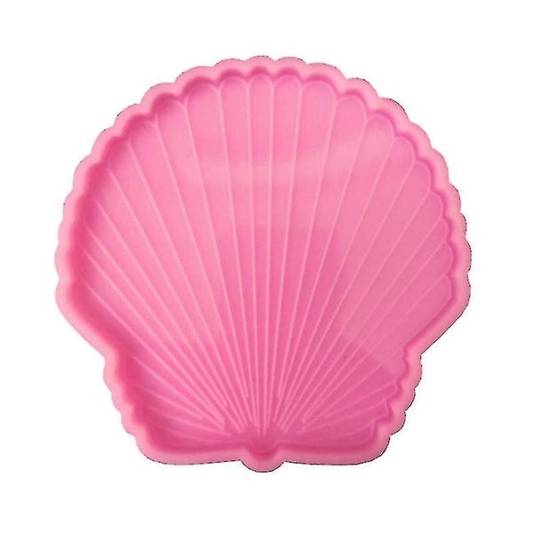 Coaster Resin Molds Silicone Conch Coaster Mold Epoxy Resin Casting Molds, 4-pie Carousel 1