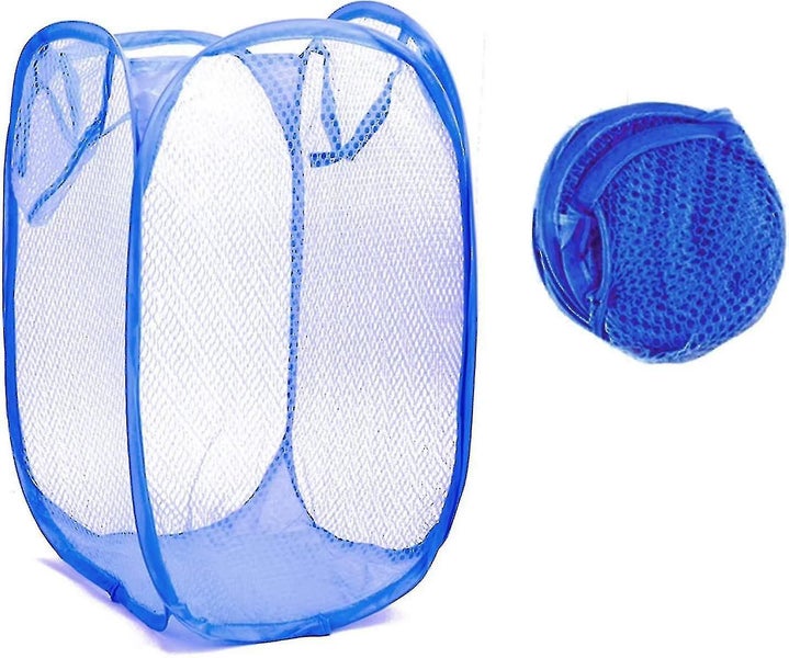 Collapsible Laundry Basket - Dirty Clothes Basket - Collapsible Laundry Basket - Carousel 1