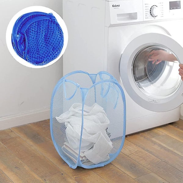 Collapsible Laundry Basket - Dirty Clothes Basket - Collapsible Laundry Basket - Carousel 2