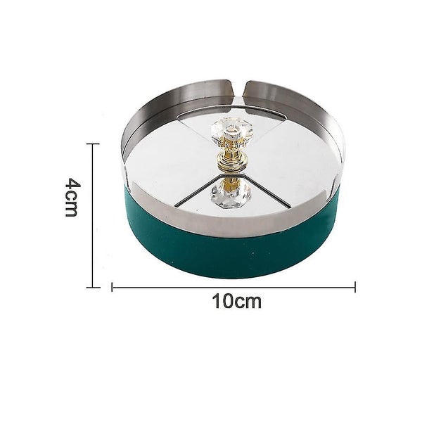 Cigarette Ashtray With Spinning Tray, Smoking Ashtray For Outdoor Home Office Carousel 2