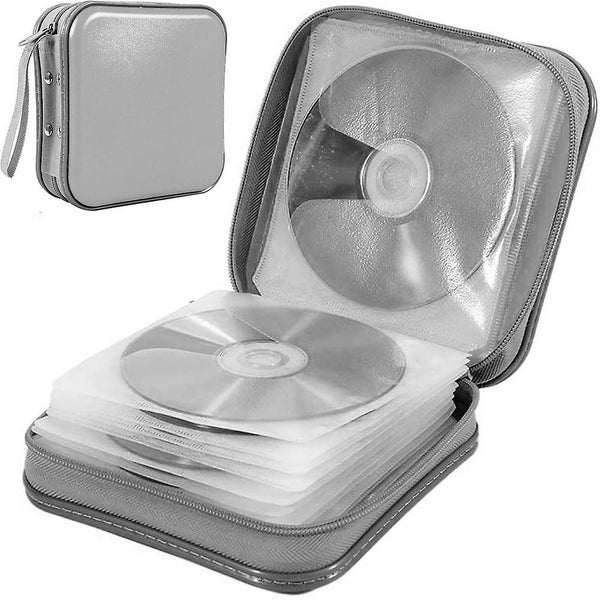 Plastic Cd Protective Bag With Zipper Dvd Storage Bag Storage Bags For 40 C Carousel 1