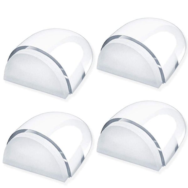 Doorstops, [pack Of 4] Transparent Doorstops And Stoppers Adhesive Door Stopper Carousel 1