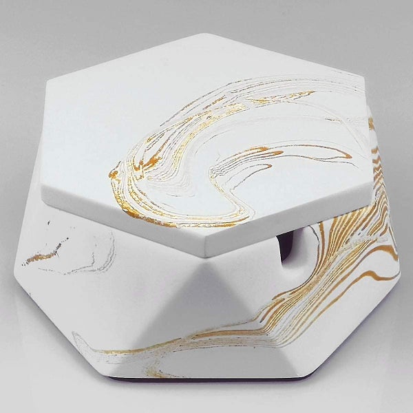 Concrete Ashtray With Lid & Steel Liner, Ashtrays For Cigarettes, Ash Tray Weed Carousel 2