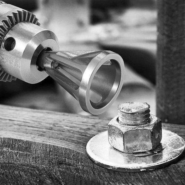 Burr Remove Tool, Triangle Shank Deburring Tool External Chamfer Drill Bit Exte Carousel 2