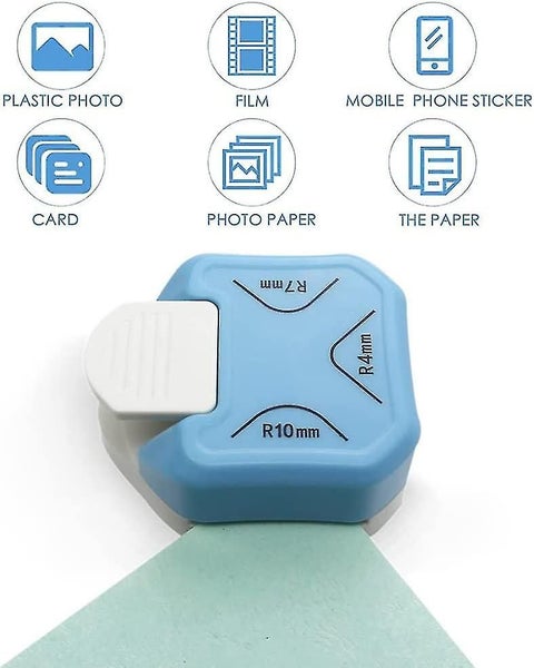 Corner Rounder Punch 3 In 1 Handheld Hole Puncher For Sheet Craft Laminate Card Carousel 3