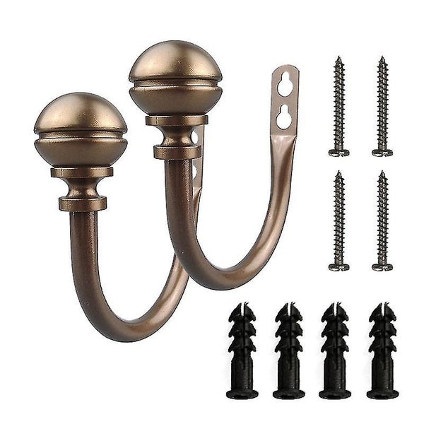 Curtain Tiebacks Hooks, 2 Pack Window Accessories Curtain Holders , Curtain Hold Carousel 1