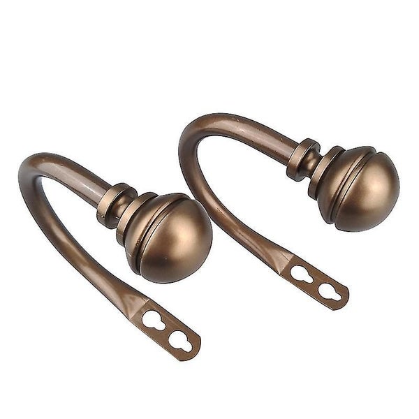 Curtain Tiebacks Hooks, 2 Pack Window Accessories Curtain Holders , Curtain Hold Carousel 5