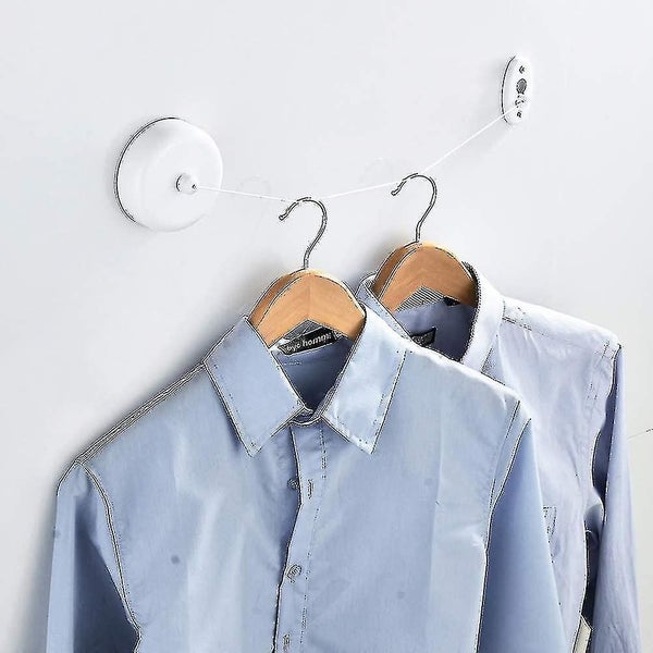 Extendable Clothesline - Wall Mount Pull Out Stainless Steel Clothesline For Hot Carousel 2