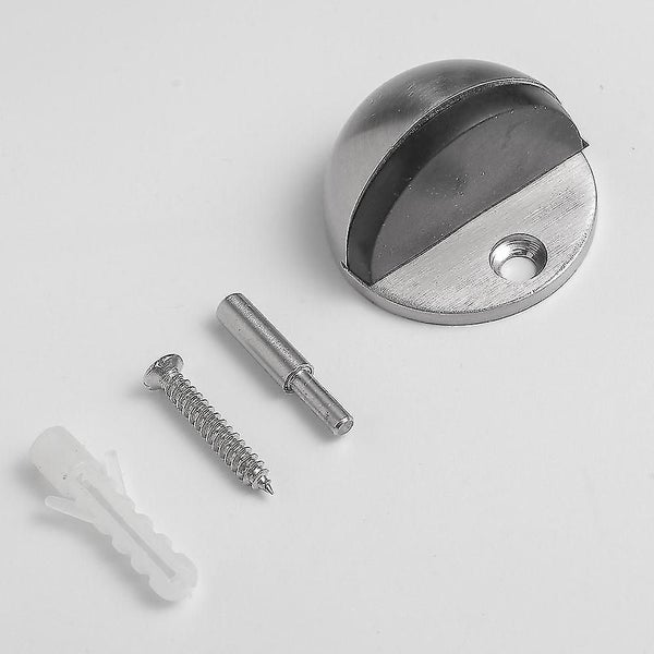 Door Stopper With Pivot And Screw, Stainless Steel Turtle Top Glass Door Stop Carousel 5