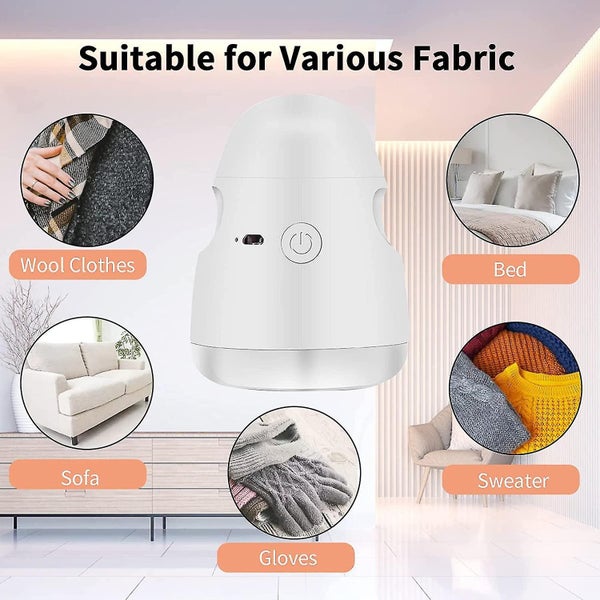 Electric Fabric Shaver, Ergonomic Lint Remover Bobble Remover Shaver Usb Recharg Carousel 5