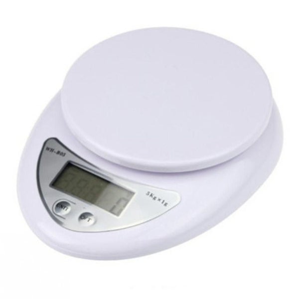 Digital Kitchen Scale Lcd Display Touch Sensor Tare Function Up To 5kg/1g Weighi Carousel 1