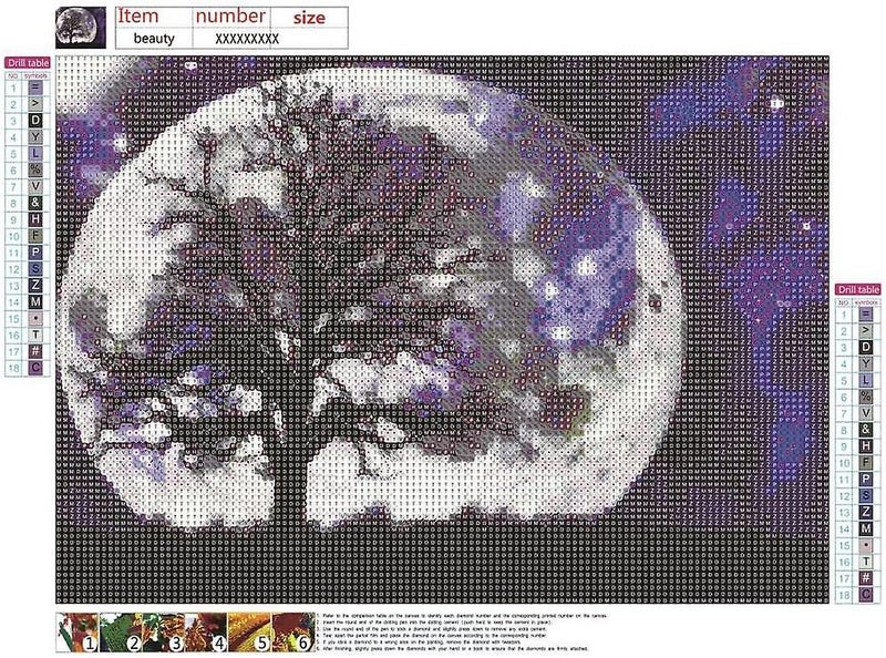 Diy 5d Diamond Painting Full Round Drill Kits Rhinestone Picture Crafts For Home Carousel 2