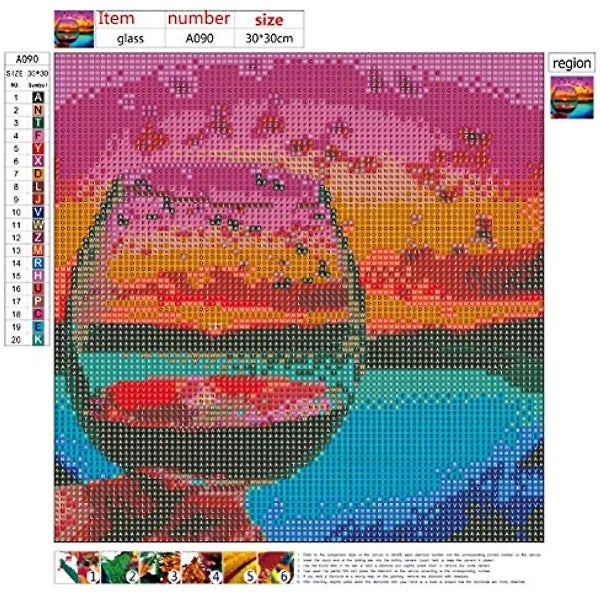 Diy 5d Diamond Painting Kits Full Drill Round Diamond Embroidery Kits For Adult Carousel 2