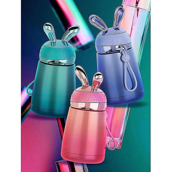Cute Rabbit Stainless Steel Vacuum Cup Travel Coffee Mug Stainless Steel Carousel 3