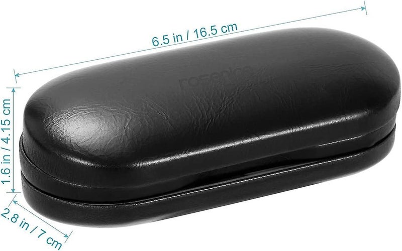 Eyeglasses And Contact Lens Case - 2 In 1 Double Sided Portable Glasses Case - L Carousel 2