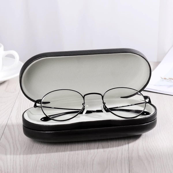 Eyeglasses And Contact Lens Case - 2 In 1 Double Sided Portable Glasses Case - L Carousel 4