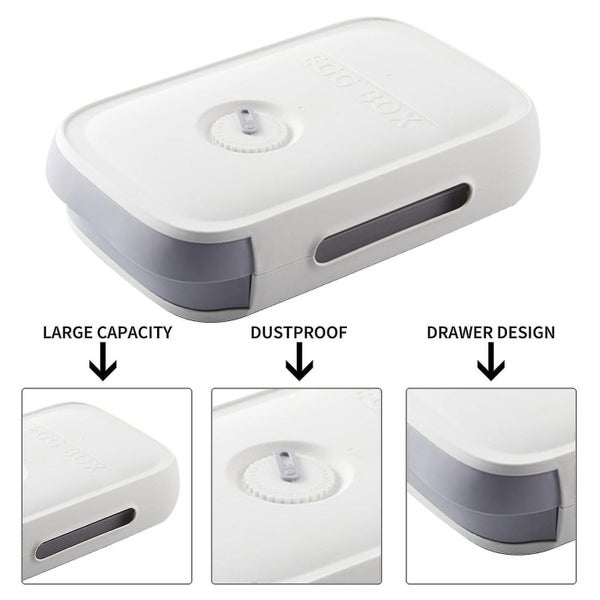 Drawer Type Egg Storage Box Refrigerator Fresh Dumplings D Carousel 2