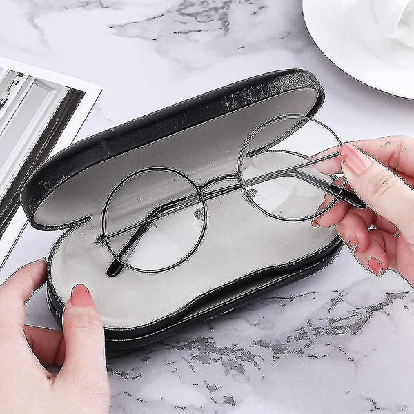Double Layer Glasses Case, 2 In 1 Contact Lens Sunglasses Box, Portable Travel Carousel 5
