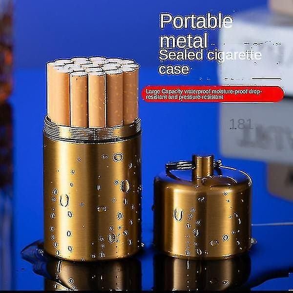 Creative Thin Portable Stainless Steel Pocket Carry Cigarette Case Holds 20 Regu Carousel 2