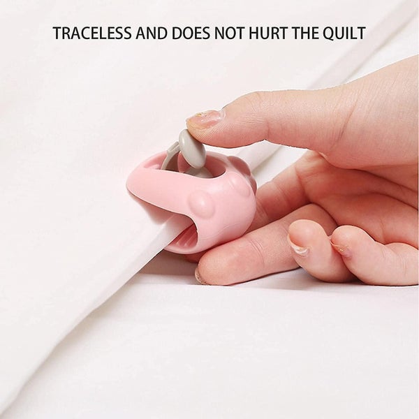 Duvet Cover Clips, Needleless Quilt Holder Non, Slip Quilt Fixer Bedspread Suppo Carousel 3