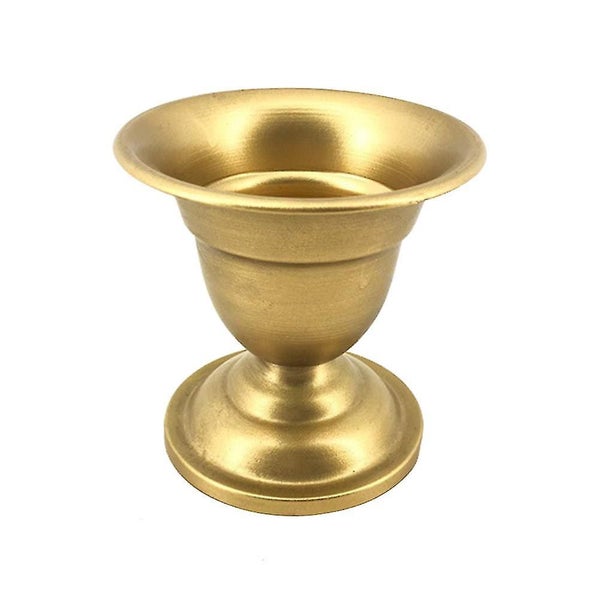 European Retro Iron Vase Metal Gold Vase Modern Table Decorative Artificial Flow Carousel 1