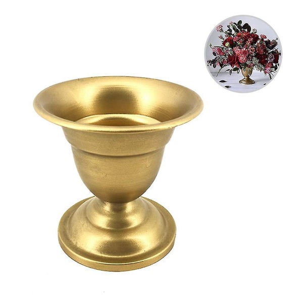 European Retro Iron Vase Metal Gold Vase Modern Table Decorative Artificial Flow Carousel 2