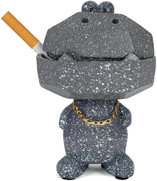Cute Cool Ashtrays For Cigarettes Ash Tray With Lid Resin Ashtray Decorative As Carousel 1