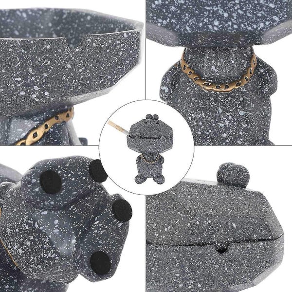Cute Cool Ashtrays For Cigarettes Ash Tray With Lid Resin Ashtray Decorative As Carousel 5