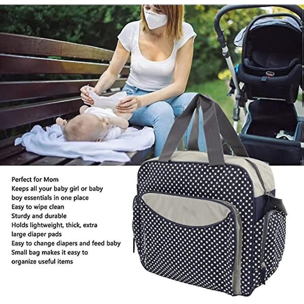 Crossbody Diaper Bags Mommy Bag For Hospital Multifunctional Large Capacity Wate Carousel 2